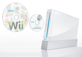 The Wii is capable of propelling both tiny discs and big discs at blinding speeds. Not for murder, but for LOVE.